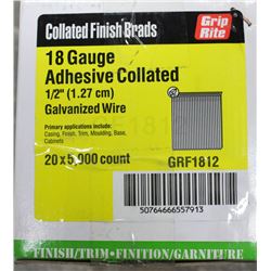 GRIP-RITE 18 GA. 1/2" FINISH NAILS