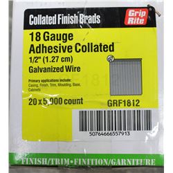 GRIP-RITE 18 GA. 1/2" FINISH NAILS