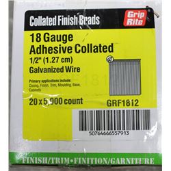 GRIP-RITE 18 GA. 1/2" FINISH NAILS