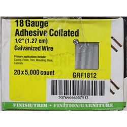 GRIP-RITE 18 GA. 1/2" FINISH NAILS