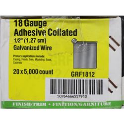 GRIP-RITE 18 GA. 1/2" FINISH NAILS