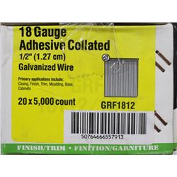 GRIP-RITE 18 GA. 1/2" FINISH NAILS
