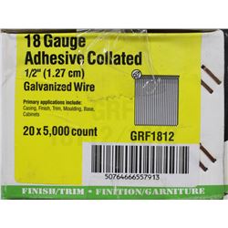 GRIP-RITE 18 GA. 1/2" FINISH NAILS