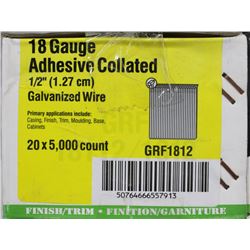 GRIP-RITE 18 GA. 1/2" FINISH NAILS