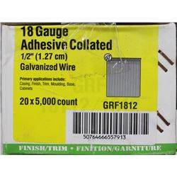 GRIP-RITE 18 GA. 1/2" FINISH NAILS