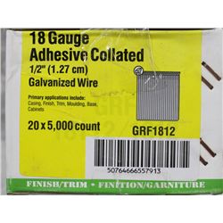 GRIP-RITE 18 GA. 1/2" FINISH NAILS