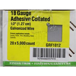 GRIP-RITE 18 GA. 1/2" FINISH NAILS