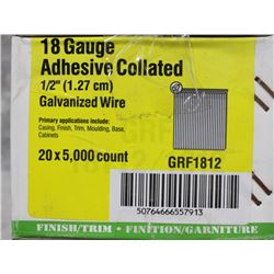 GRIP-RITE 18 GA. 1/2" FINISH NAILS