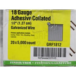 GRIP-RITE 18 GA. 1/2" FINISH NAILS