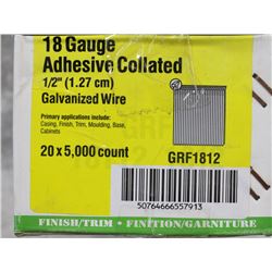 GRIP-RITE 18 GA. 1/2" FINISH NAILS