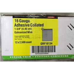 GRIP-RITE 16 GA. 1-3/4" FINISH NAILS