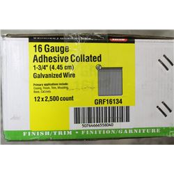 GRIP-RITE 16 GA. 1-3/4" FINISH NAILS