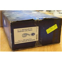 CASE OF ROOFING COIL NAILS 1-1/4"X.120