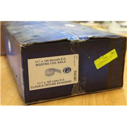 CASE OF ROOFING COIL NAILS 1-1/4"X.120