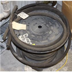 PART SPOOL OF HEAVY DUTY 1-1/2" HYDRAULIC CABLE