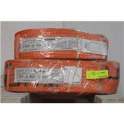 PAIR OF TUFF-LIFT 10FT X 4" SLINGS