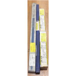 LOT OF 4 TUBES OF ASSORTED WELDING RODS