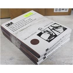 LOT OF 3M UTILITY CLOTH SNADING SHEETS 314D