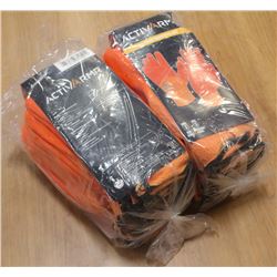 2 PACKS OF ACTIVARMR OILFIELD SERVICES GLOVES