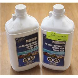 2 LITRES OF TURBO POWER AIR BRAKE ANTIFREEZE