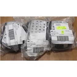 LOT OF 3 3M ADFLO TURBO ASSEMBLY AND COVER