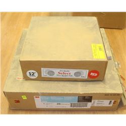 2 BOXES OF ASSORTED FLOOR BUFFER PADS