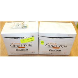 2 BOXES OF COMPLY CANAL TIPS (EARPLUGS)