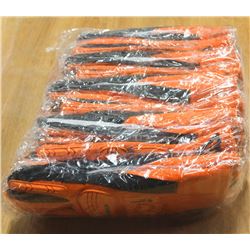 9 PAIRS OF ACTIVARMR WATERPROOF GRIP GLOVES