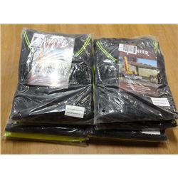 8 ASSORTED PIONEER SAFETY WORK SHIRTS