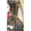 Image 1 : LOT OF APPROX. 20 STEEL WIRE ROPE SLINGS-3/4"