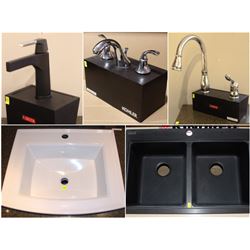 FEATURED NEW DESIGNER SINKS AND FAUCETS