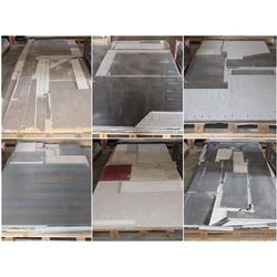 FEATURES 40 PALLETS OF ENGINEERED GRANITE OFFCUTS