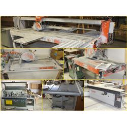 FEATURED GRANITE CUTTING AND CABINETMAKING EQUIP.