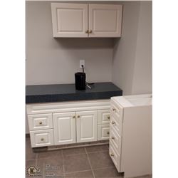 KITCHEN CABINETRY AND SINK