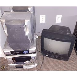 STEREO SYSTEM AND TV