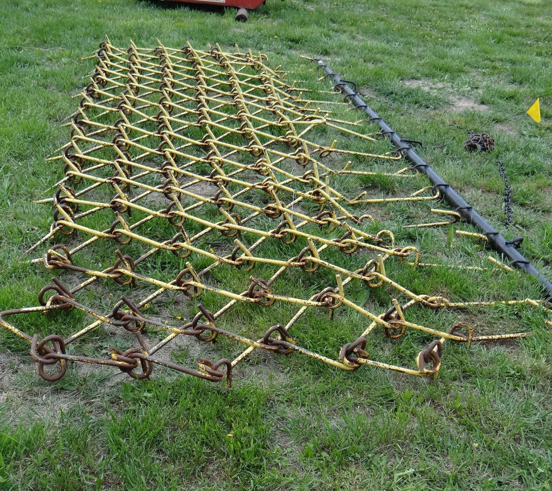 Pasture harrow, 16’, chainstyle