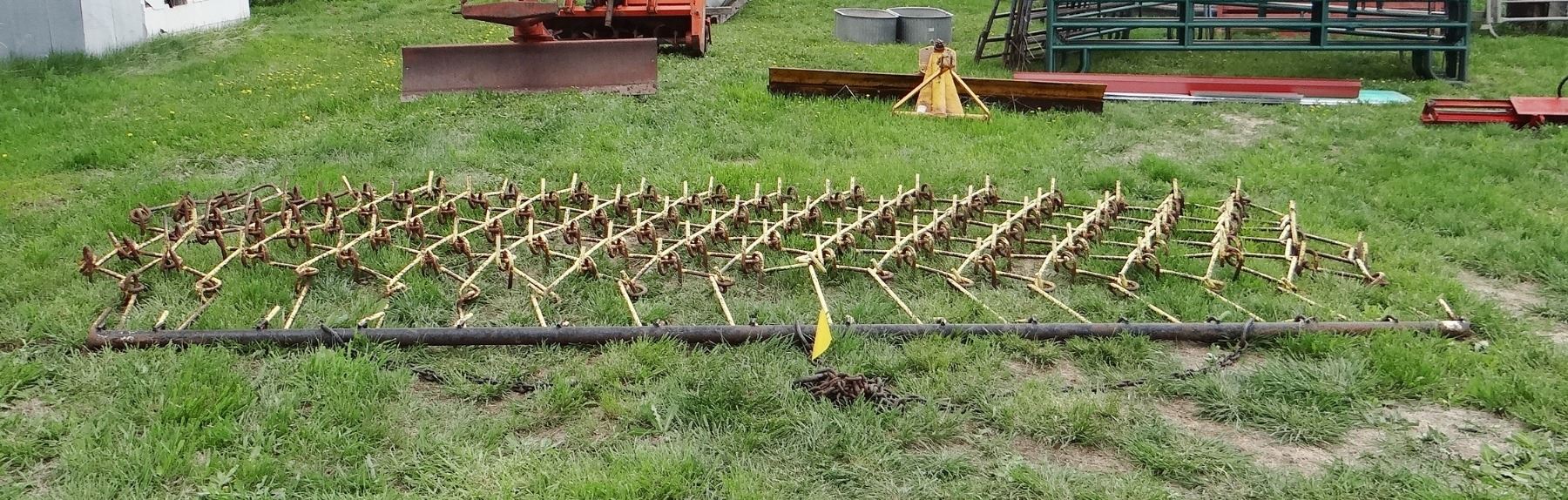 Pasture harrow, 16’, chainstyle