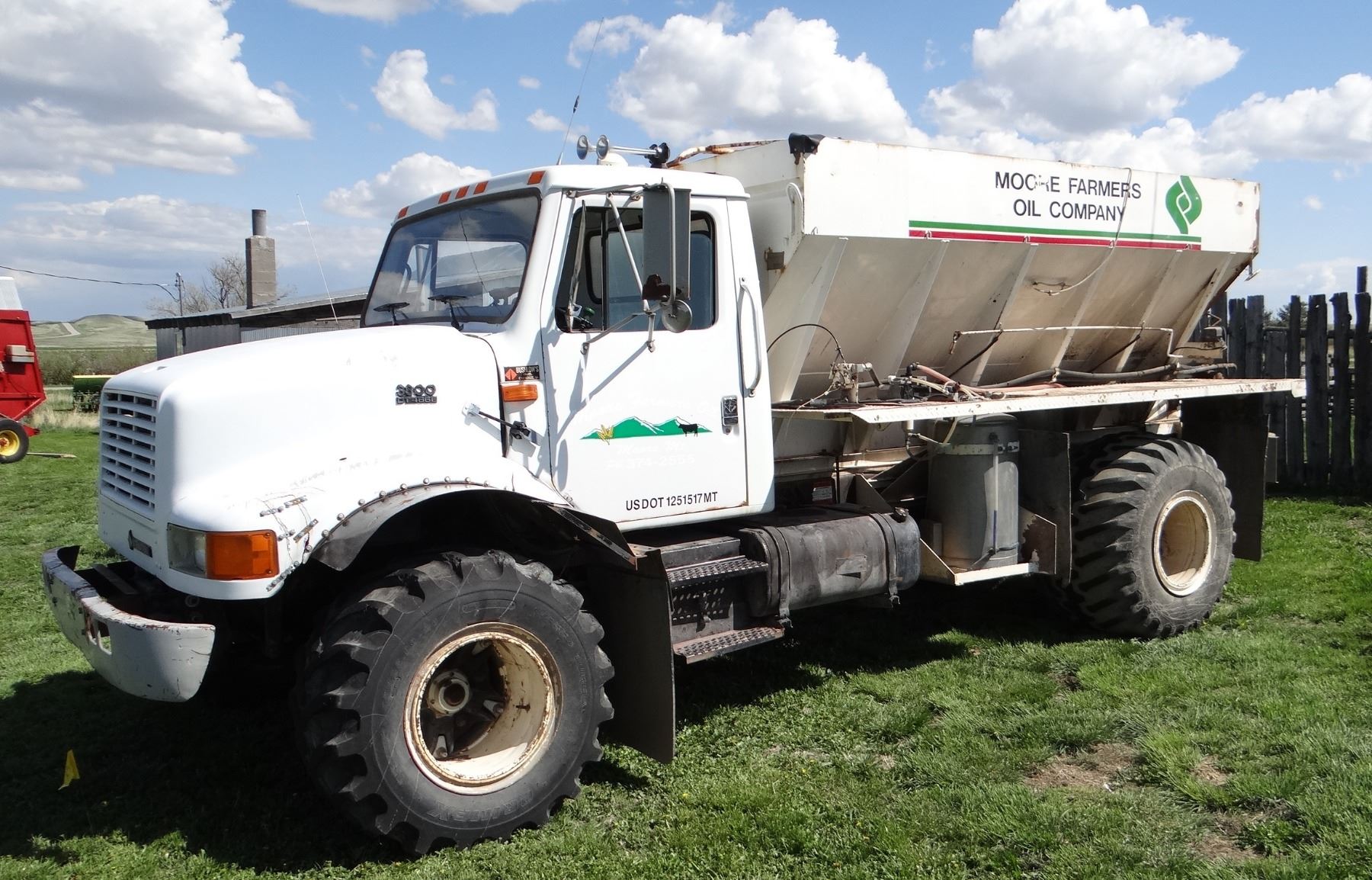 Fertilizer Spreader Truck