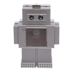 MCM Silver Roboter Series Clutch Handbag
