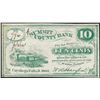 Image 1 : 1862 Ten Cents Summit County Bank Obsolete Note
