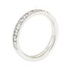 Image 4 : 0.50 ctw Diamond Band - 14KT White Gold