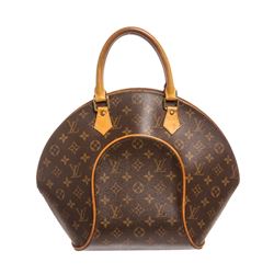 Louis Vuitton Monogram Canvas Leather Ellipse MM Bag