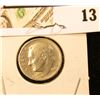 Image 1 : 1949 S Roosevelt Dime, Key date, circulated.