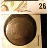 Image 1 : 1859 VG Canada Large Cent.