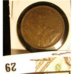 1916 Fine Canada Large Cent.