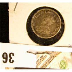 1916 VG Canada Five-Cent Silver.
