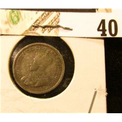1920 VG Canada Five-Cent Silver.