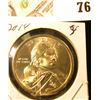 Image 1 : 2014 D Sacagawea Dollar (Native American Dollar) Gem Uncirculated.