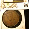 Image 1 : 1920 Canada Large Cent, VG-Fine.