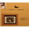 Image 2 : 1999 Alabama-Redhead Waterfowl $5 Stamp. Mint Condition with literature, unsigned.
